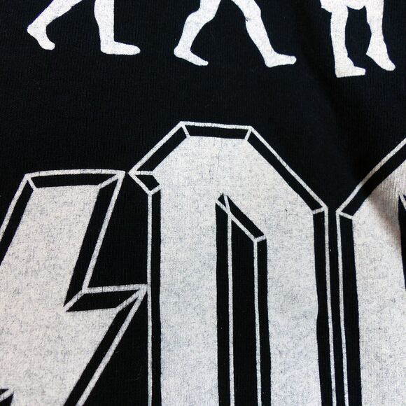 AC/DC Liquid Blue T-Shirt Mens XXL Black Rock Evolution 2012 Logo Band Music - Picture 4 of 8